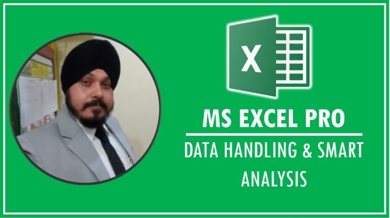 Excel Pro – Data Handling & Smart Analysis